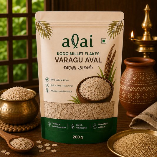 Kodo Millet Flakes – Varagu Aval