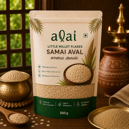 Little Millet Flakes – Samai Aval