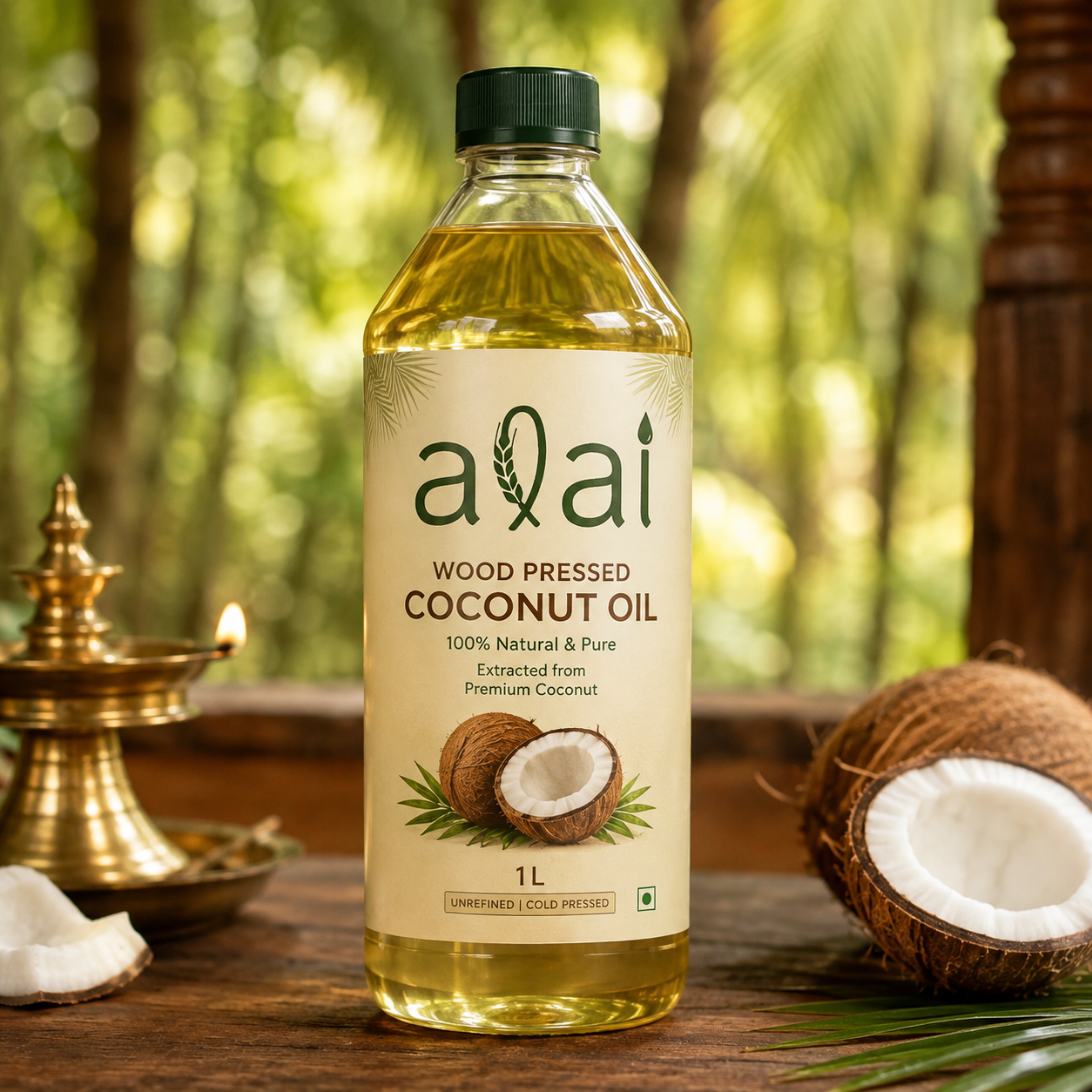 Wood Pressed Coconut Oil – Marachekku Thengai Ennai
