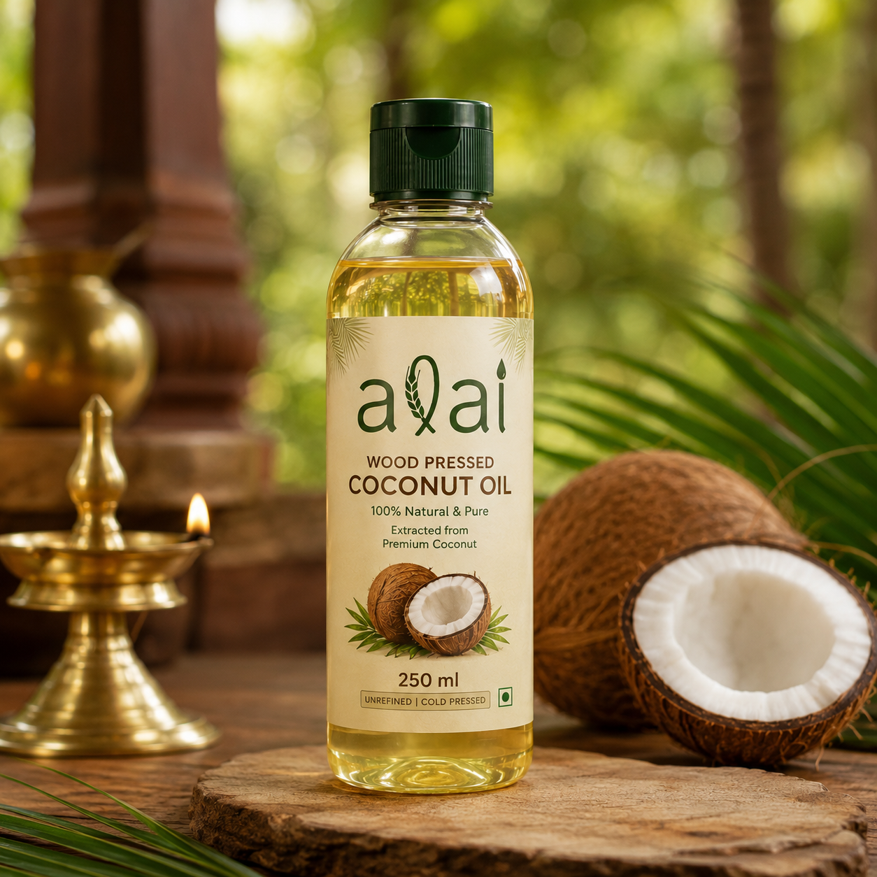 Wood Pressed Coconut Oil – Marachekku Thengai Ennai