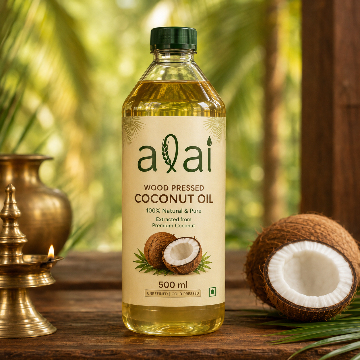 Wood Pressed Coconut Oil – Marachekku Thengai Ennai